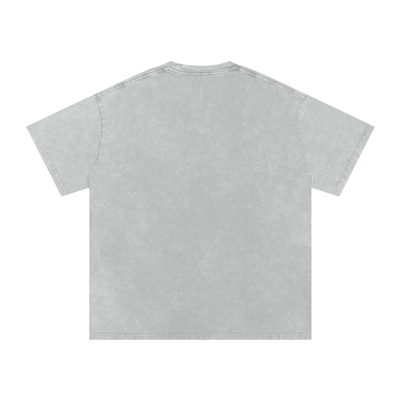 Rainbow Tigle - Snow Washed Oversized Cotton T-Shirt